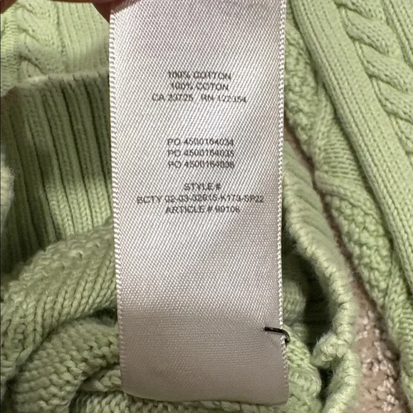 Sunday Best Airtzia  Mint Green Knit Top - Picture 3 of 7